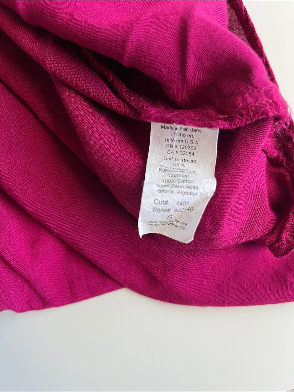Women's Fuchsia Midi Dress - Sleeveless Crossback - Picture 11 of 11